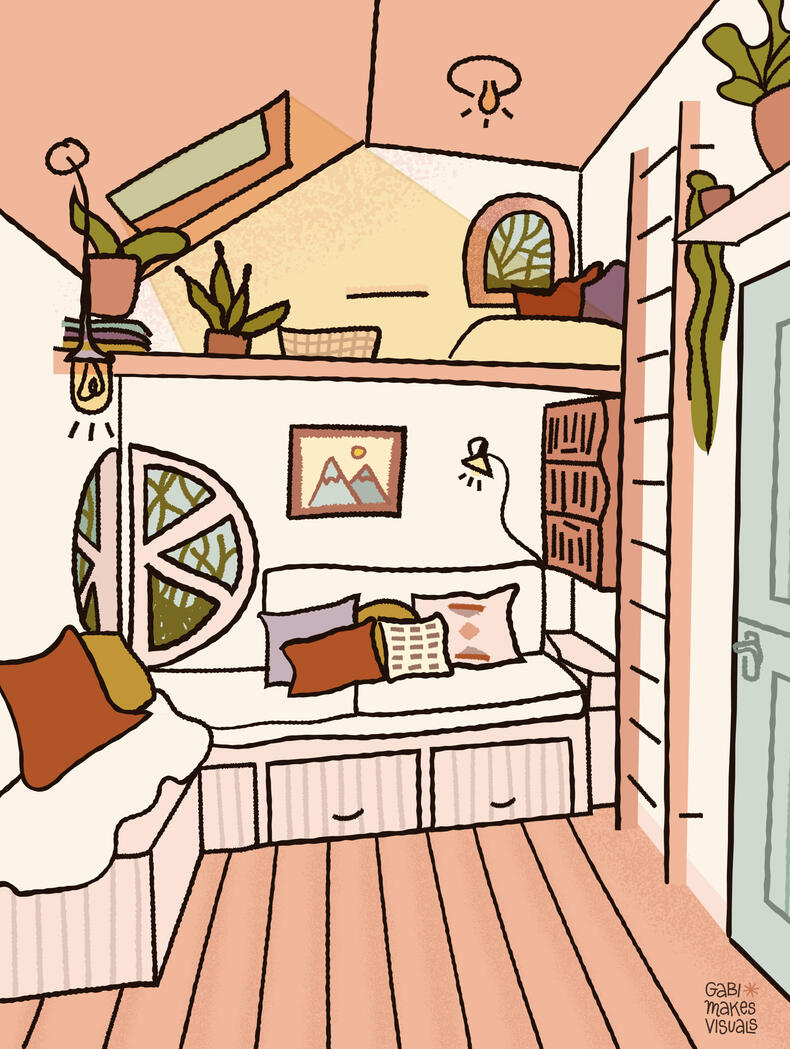 Tiny House Interiors (personal project)